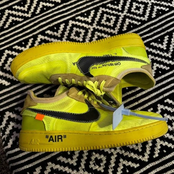Off-white Air Force 1 “volt” color way - Picture 5 of 8